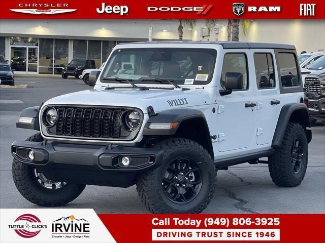 2026 Jeep Wrangler WRANGLER 4-DOOR WILLYS 2026 Jeep Wrangler WRANGLER 4-DOOR WILLYS