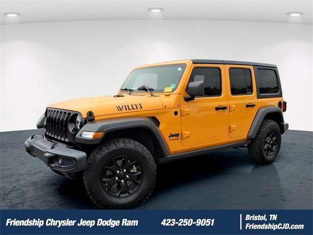 2021 Jeep Wrangler Unlimited Willys 4x4 2021 Jeep Wrangler Unlimited Willys 4x4