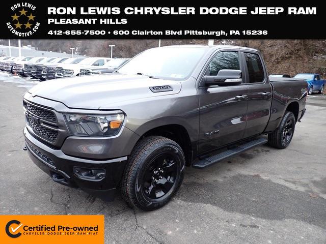 2022 RAM 1500 Big Horn Quad Cab 4x4 64 Box