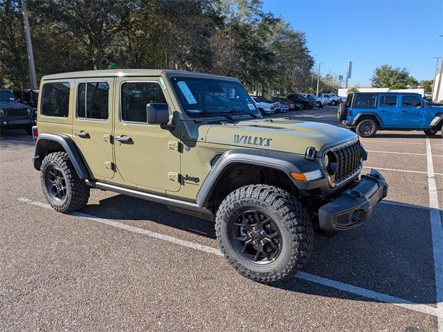 2026 Jeep Wrangler WRANGLER 4-DOOR WILLYS 2026 Jeep Wrangler WRANGLER 4-DOOR WILLYS