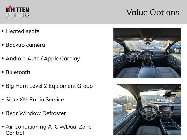 2021 RAM 1500 Big Horn Crew Cab 4x4 57 Box