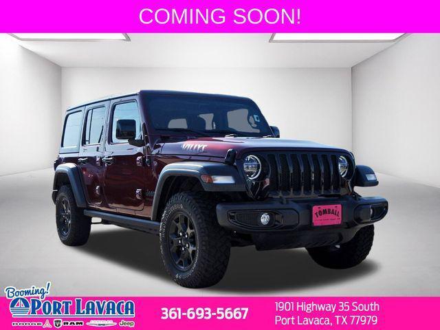 2021 Jeep Wrangler Unlimited Willys 4x4 2021 Jeep Wrangler Unlimited Willys 4x4