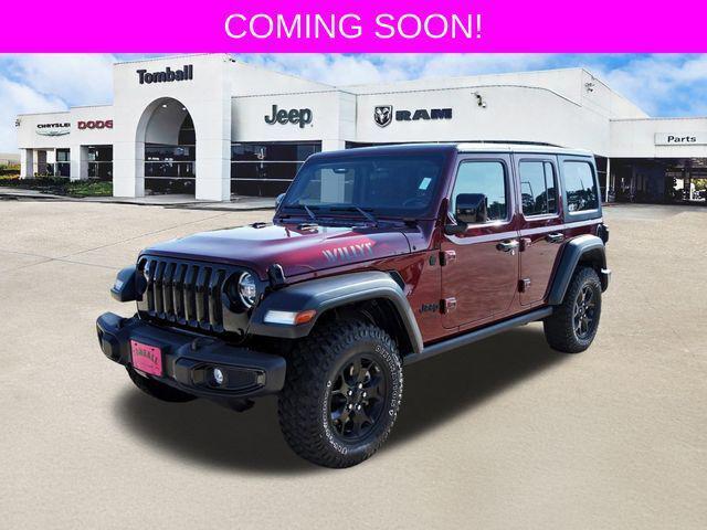 2021 Jeep Wrangler Unlimited Willys 4x4 2021 Jeep Wrangler Unlimited Willys 4x4