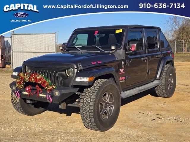 2018 Jeep Wrangler Unlimited Sahara 4x4 2018 Jeep Wrangler Unlimited Sahara 4x4