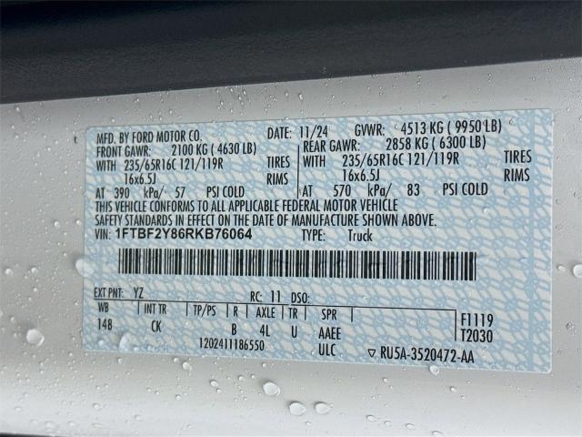 2024 Ford Transit Cargo Van 148 WB Low Roof Cargo