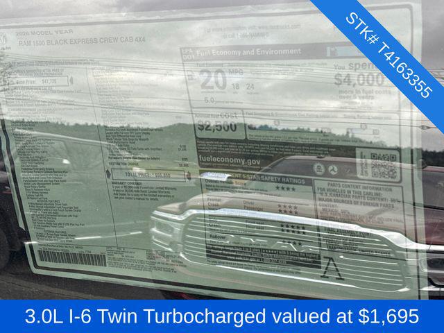 2026 RAM Ram 1500 RAM 1500 EXPRESS CREW CAB 4X4 57 BOX