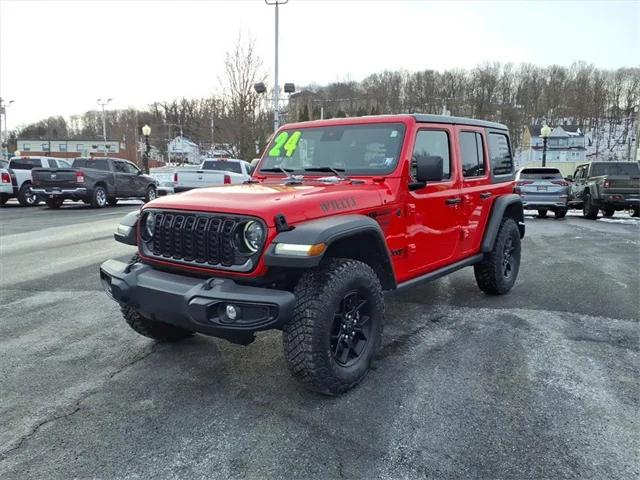 2024 Jeep Wrangler 4-Door Willys 4x4 2024 Jeep Wrangler 4-Door Willys 4x4