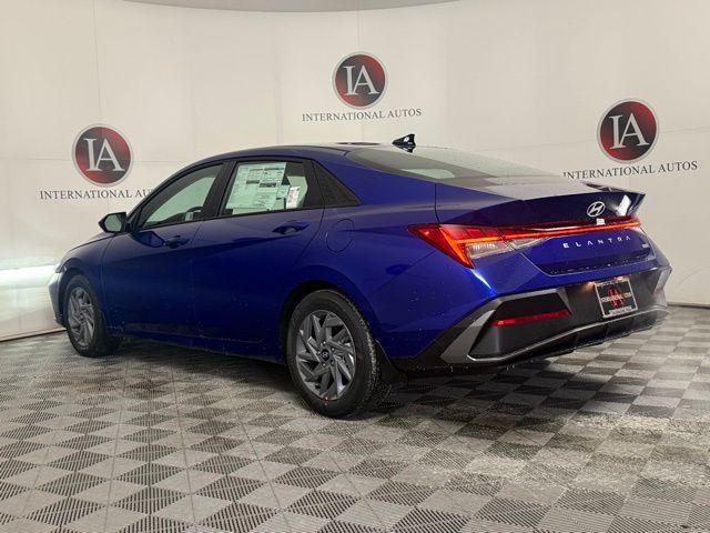 2026 Hyundai Elantra Hybrid Blue