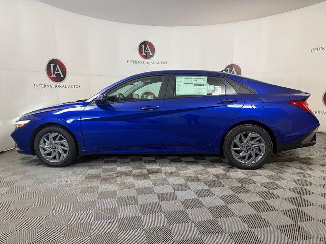 2026 Hyundai Elantra Hybrid Blue