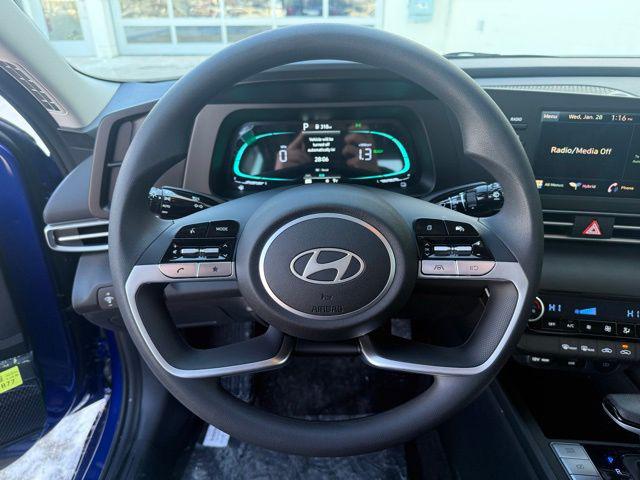 2026 Hyundai Elantra Hybrid Blue