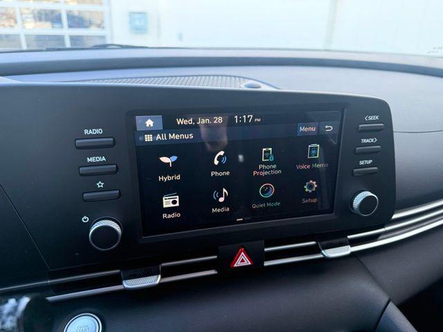 2026 Hyundai Elantra Hybrid Blue