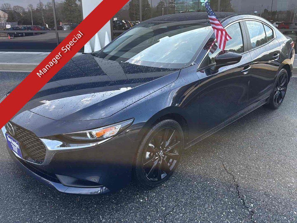 Deep Crystal Blue Mica 2025 Mazda MAZDA3 2.5 S Select Sport FWD Sedan Front-Wheel Drive Automatic
