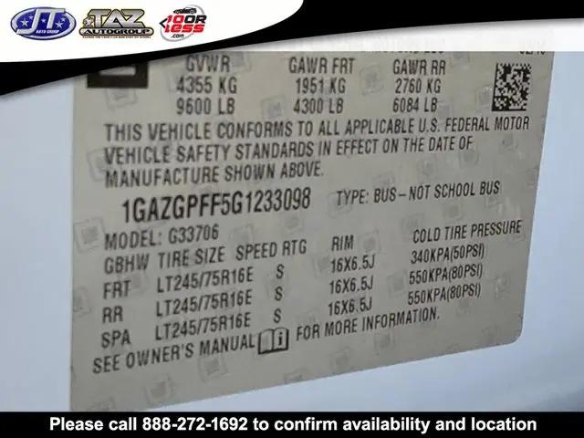2016 Chevrolet Express LT
