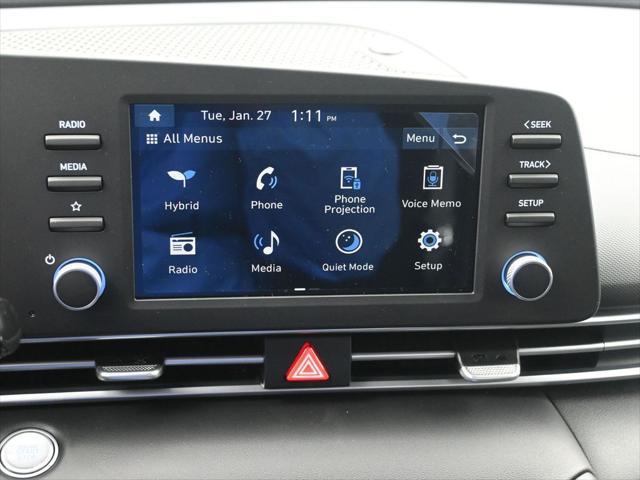 2026 Hyundai Elantra Hybrid Blue