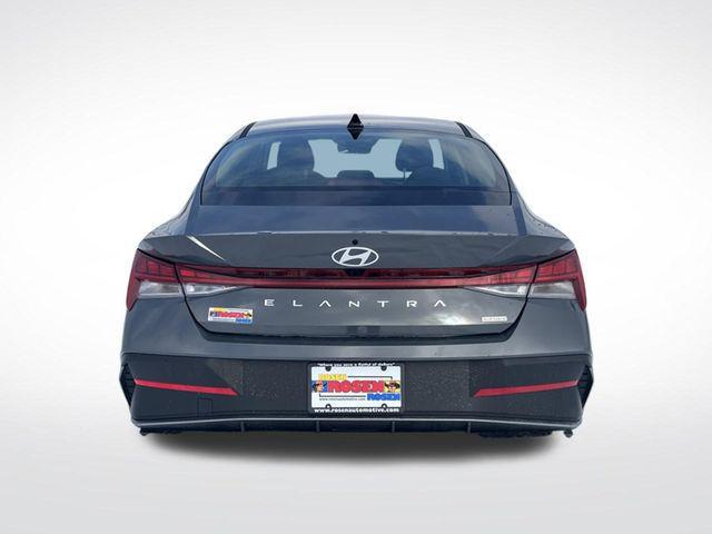2026 Hyundai Elantra Hybrid Blue