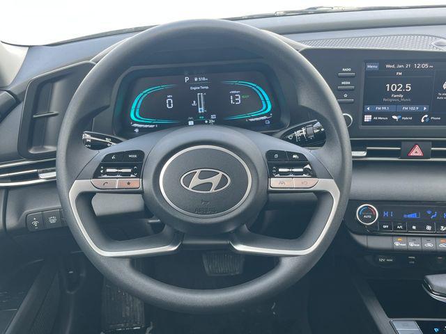 2026 Hyundai Elantra Hybrid Blue
