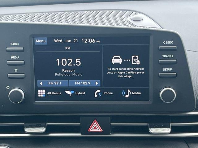 2026 Hyundai Elantra Hybrid Blue