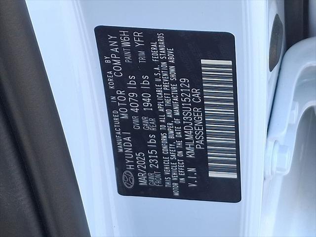 2025 Hyundai Elantra Hybrid SEL Sport