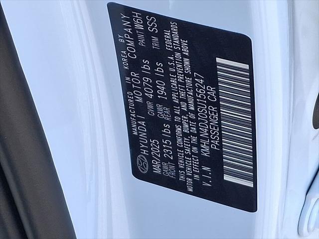 2025 Hyundai Elantra Hybrid Limited