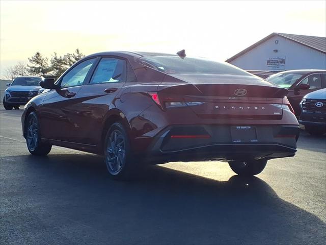 2026 Hyundai Elantra Hybrid Blue