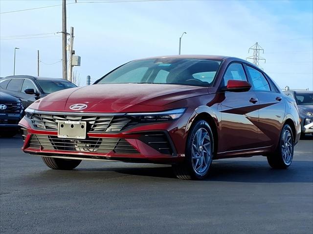 2026 Hyundai Elantra Hybrid Blue