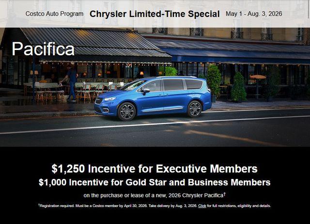 2026 Chrysler Pacifica PACIFICA SELECT