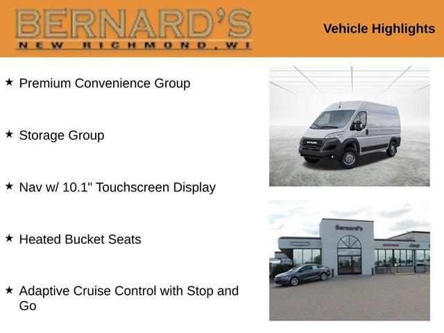 2026 RAM Ram ProMaster RAM PROMASTER 2500 TRADESMAN CARGO VAN HIGH ROOF 136 WB