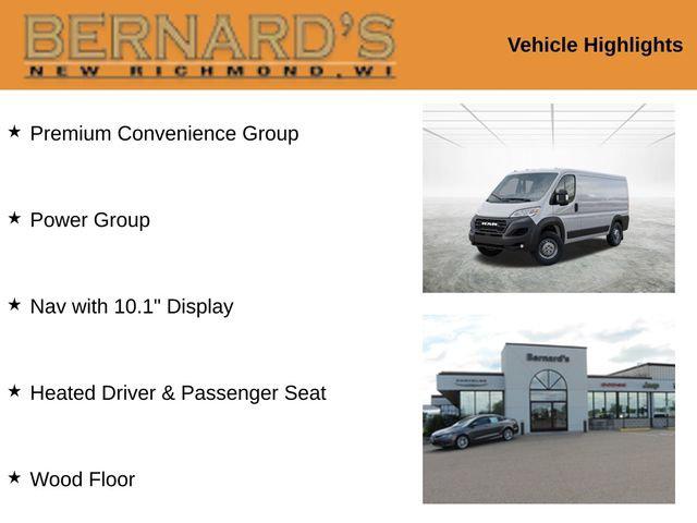 2026 RAM Ram ProMaster RAM PROMASTER 2500 TRADESMAN CARGO VAN LOW ROOF 136 WB