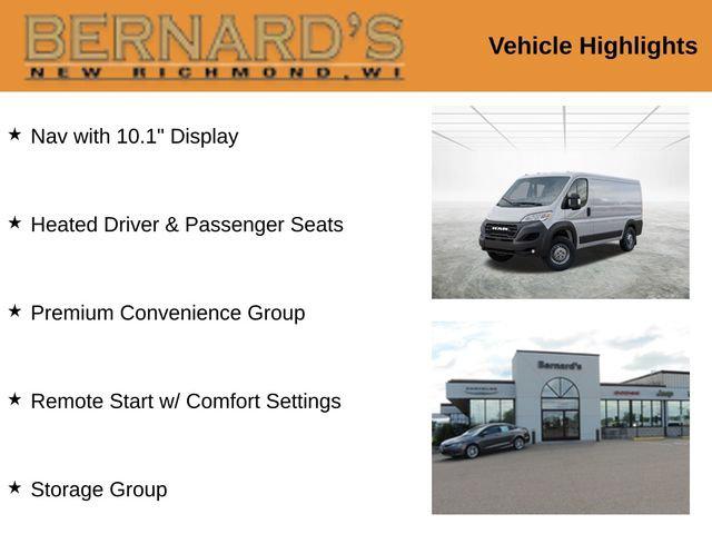 2026 RAM ProMaster 2500 RAM PROMASTER 2500 TRADESMAN CARGO VAN LOW ROOF 136 WB