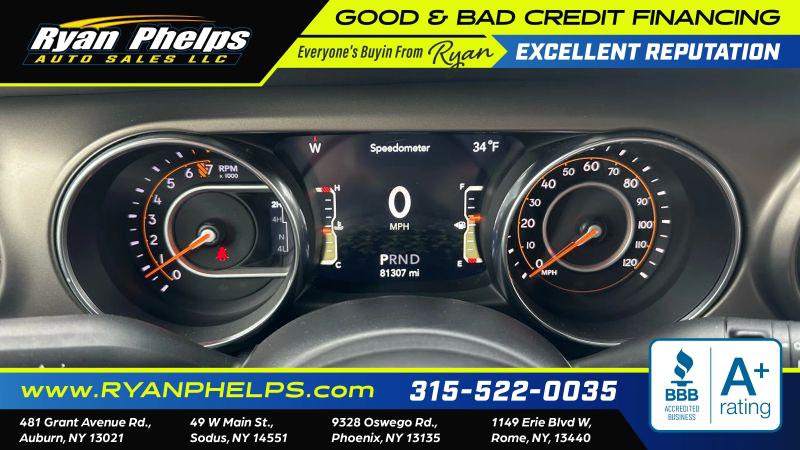 2019 Jeep Wrangler Unlimited Sport S 4x4