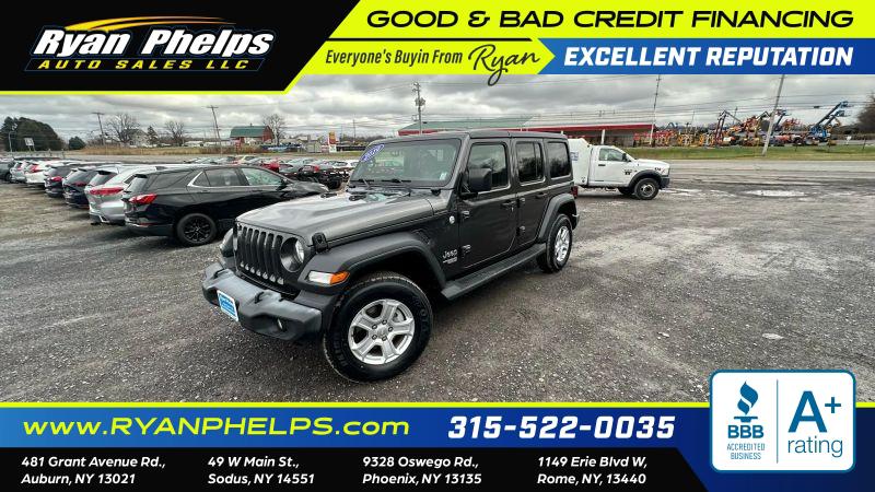 2019 Jeep Wrangler Unlimited Sport S 4x4
