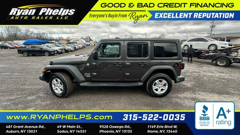 2019 Jeep Wrangler Unlimited Sport S 4x4