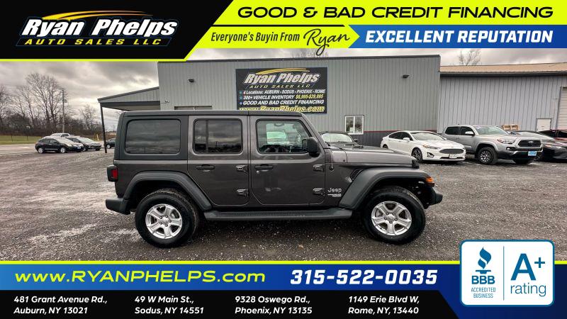 2019 Jeep Wrangler Unlimited Sport S 4x4