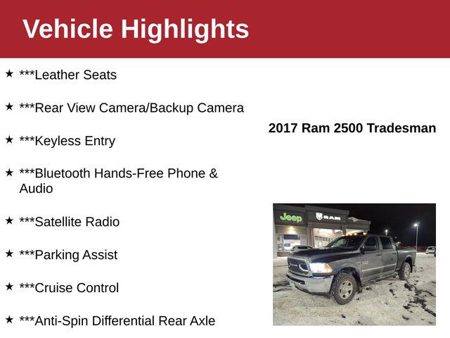 2017 RAM 2500 Tradesman Crew Cab 4x4 64 Box 2017 RAM 2500 Tradesman Crew Cab 4x4 64 Box