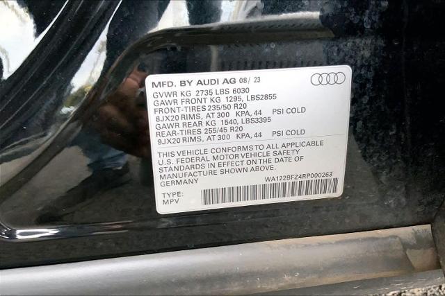 2024 Audi Q4 Sportback e-tron Premium 50 quattro