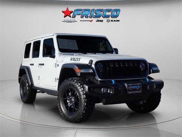 2024 Jeep Wrangler 4xe Willys 4xe 2024 Jeep Wrangler 4xe Willys 4xe