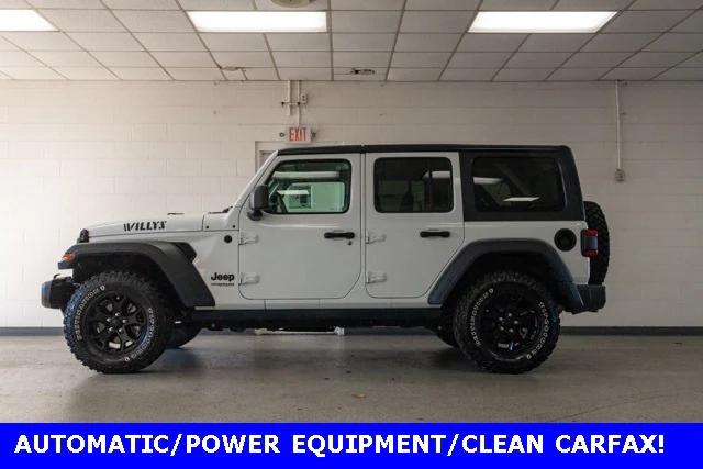 2021 Jeep Wrangler Unlimited Willys 4x4 2021 Jeep Wrangler Unlimited Willys 4x4