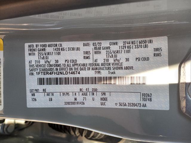 2022 Ford Ranger XLT