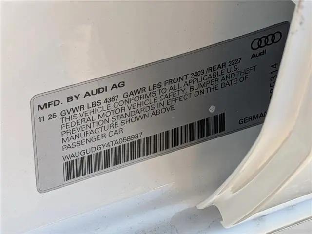 2026 Audi A3 Premium 40 TFSI quattro S tronic