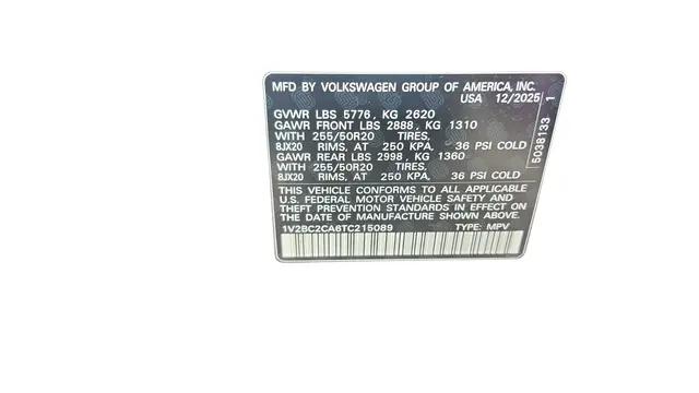 2026 Volkswagen Atlas Cross Sport SEL
