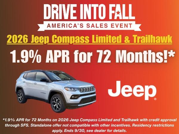 2026 Jeep Compass Limited Altitude