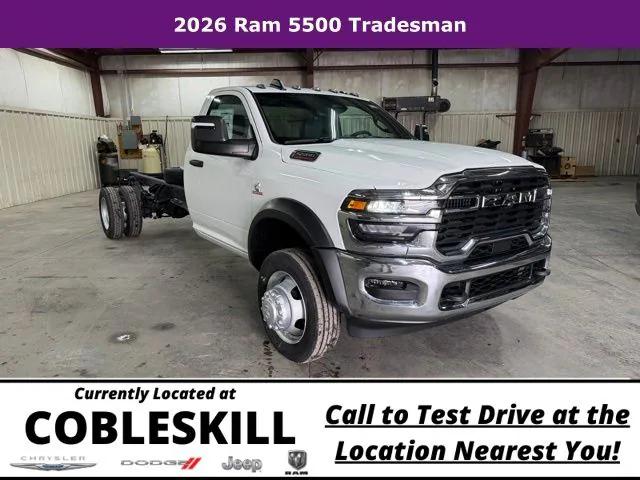 2026 RAM Ram 5500 Chassis Cab RAM 5500 TRADESMAN CHASSIS REGULAR CAB 4X4 120 CA