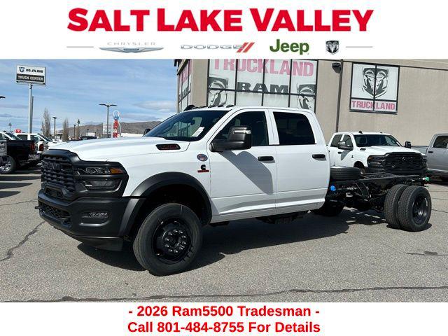 2026 RAM Ram 5500 Chassis Cab RAM 5500 TRADESMAN CHASSIS CREW CAB 4X4 84 CA