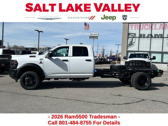 2026 RAM Ram 5500 Chassis Cab RAM 5500 TRADESMAN CHASSIS CREW CAB 4X4 84 CA