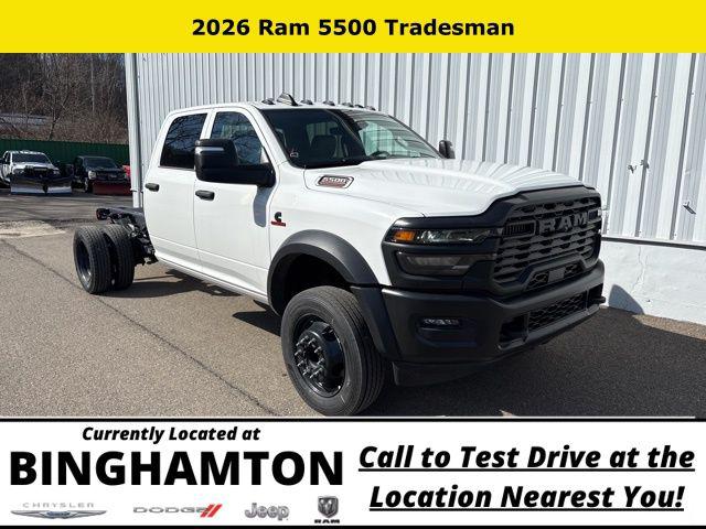 2026 RAM Ram 5500 Chassis Cab RAM 5500 TRADESMAN CHASSIS CREW CAB 4X4 60 CA