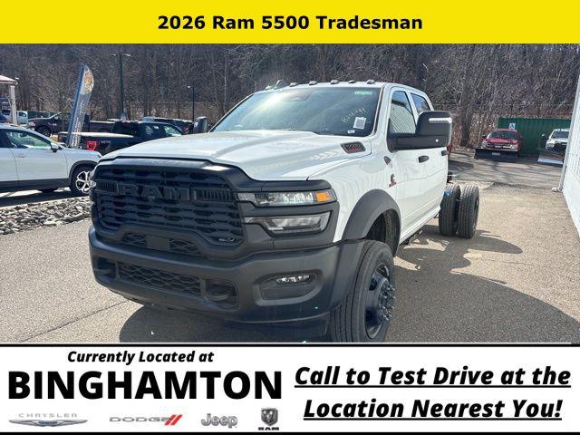 2026 RAM Ram 5500 Chassis Cab RAM 5500 TRADESMAN CHASSIS CREW CAB 4X4 60 CA