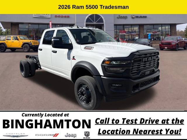 2026 RAM 5500 Chassis RAM 5500 TRADESMAN CHASSIS CREW CAB 4X4 60 CA