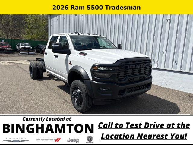 2026 RAM Ram 5500 Chassis Cab RAM 5500 TRADESMAN CHASSIS CREW CAB 4X4 60 CA