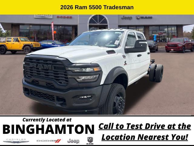 2026 RAM 5500 Chassis RAM 5500 TRADESMAN CHASSIS CREW CAB 4X4 60 CA