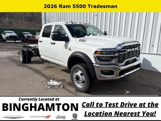 2026 RAM Ram 5500 Chassis Cab RAM 5500 TRADESMAN CHASSIS CREW CAB 4X4 84 CA